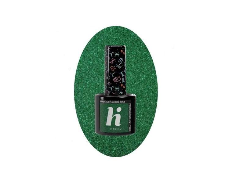 Hi Hybrid Zodiac Hybrid Nail Polish No. 454 Emerald Taurus 5ml