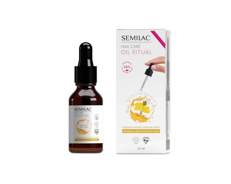 Semilac Moisturizing Nail and Cuticle Oil 11ml