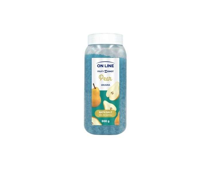 On Line Fruity Shot Pear Bath Salt 800g