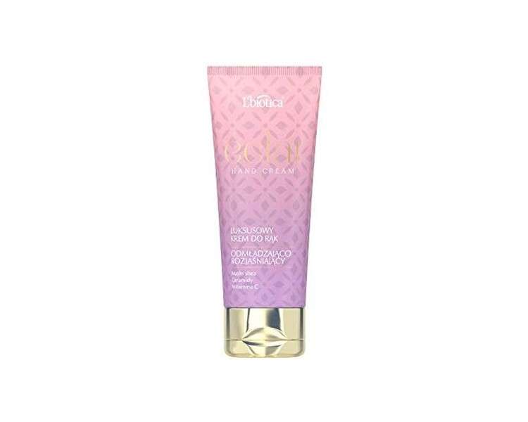 L'biotica Eclat Rejuvenating and Brightening Hand Cream with Shea Butter and Vitamin C 50ml