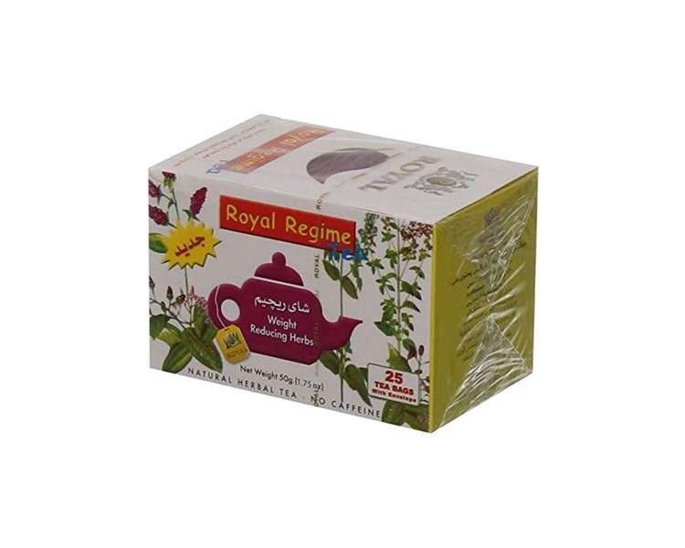 Royal Regime Weight Loss Diet Slimming Tea 25 Bags