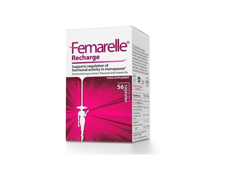 Femarelle Recharge Menopause Support Food Supplements 55g