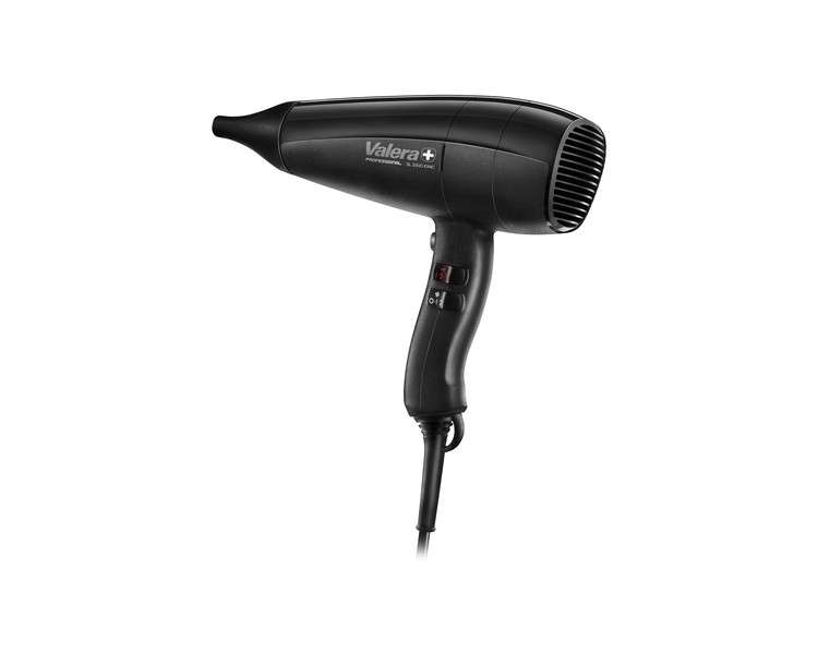 Valera Swiss Light 3300 Professional Ion Hair Dryer Lightweight and Ergonomic 1800 Watts Black