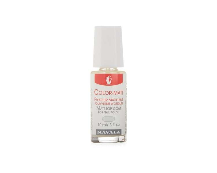 Color-Matt Top Coat by for Unisex - 0.3 oz Nail Care