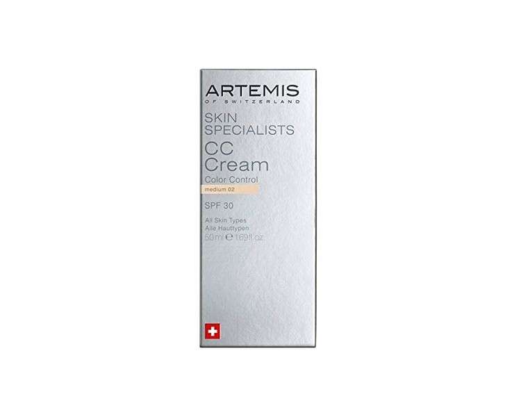 Artemis Skin Specialists CC Cream Medium 02 50ml SPF 30