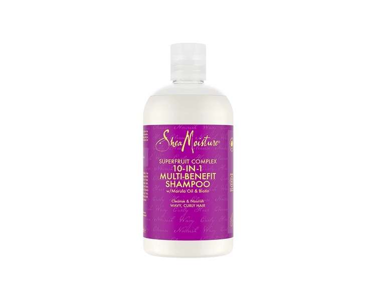 SheaMoisture Superfruit Complex 10-in-1 Multi-Benefit Shampoo for Wavy and Curly Hair 384ml