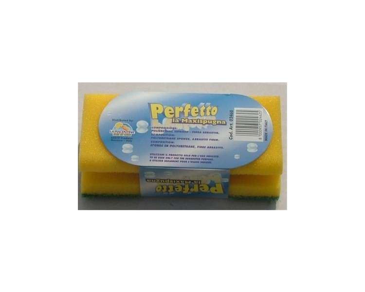 Perfetto Abrasive Sponge La Maxispugna Multicolor One Size