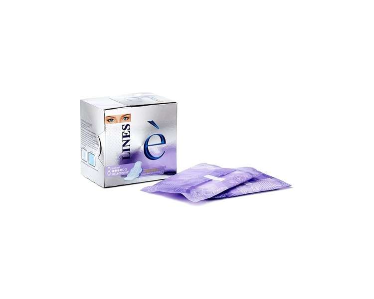 Lines Lactifless Pads with Wings 8 Count