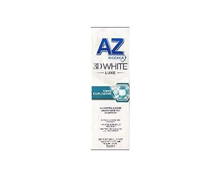 AZ 3D White Luxe Explosion Toothpaste 75ml - 500g