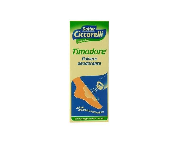 Dr. Ciccarelli Timodore Foot Powder Deodorant 75g