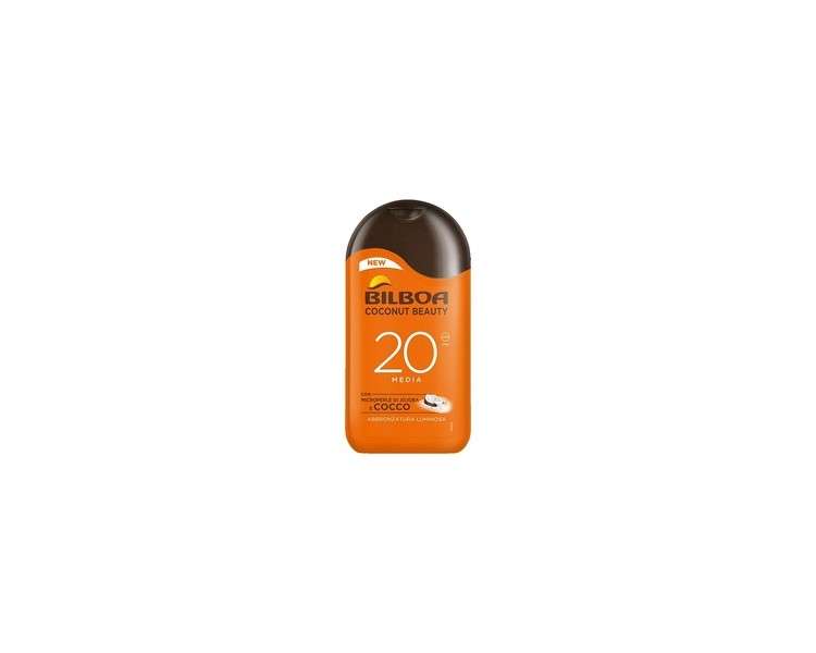 Bilboa Coconut Beauty Sunscreen Protection 20 Medium 200ml