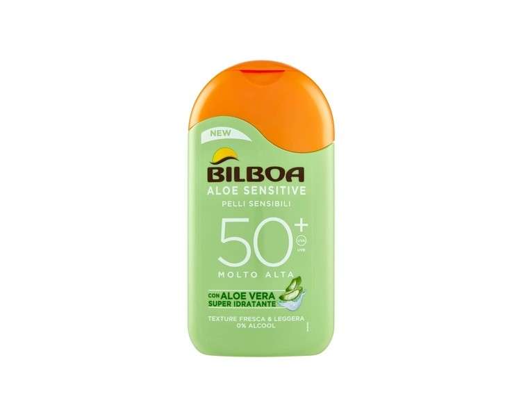 Bilboa Aloe Sensitive SPF50+ Very High Protection with Aloe Vera 200ml