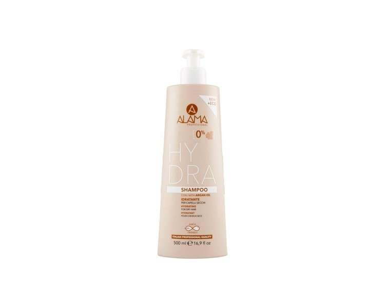 Alama Hydra Moisturizing Shampoo for Dry Hair with Argan Oil 500ml