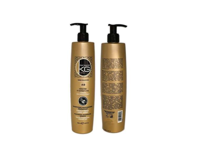 Keragold Pro Keratin & Garlic Extract Sulfate-Free Shampoo 500ml