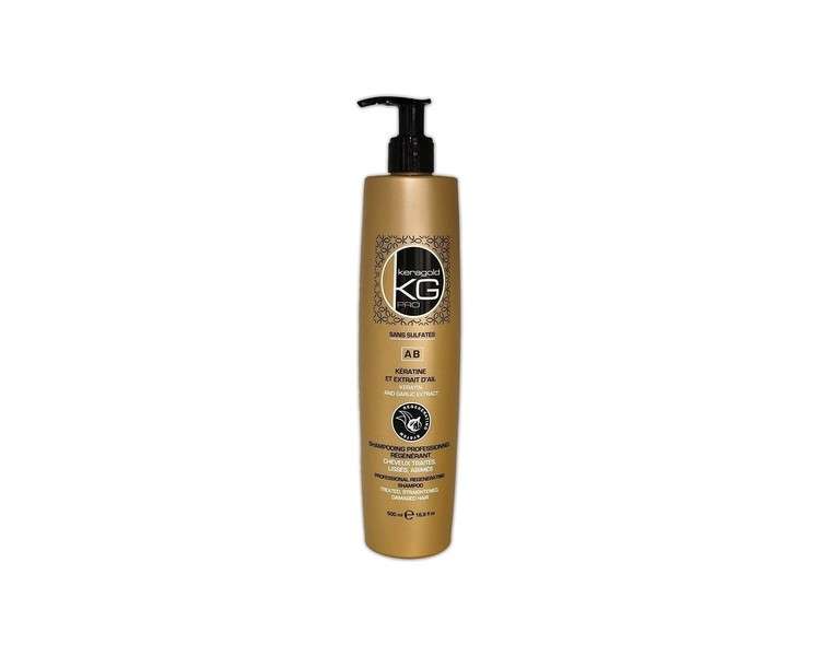 KERAGOLD PRO Keratin/Garlic Extract Sulfate-Free Shampoo 1L