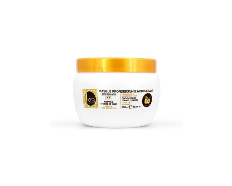 KERAGOLD PRO Nourishing Keratin/Coco Oil Sulfate-Free Hair Mask 500ml