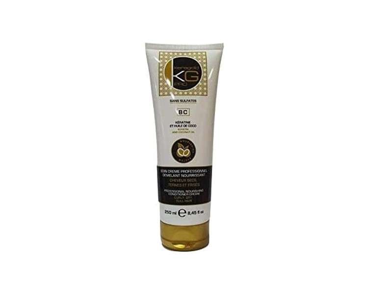 KERAGOLD PRO Nourishing & Detangling Cream for Dry Hair with Keratin & Coconut 250ml