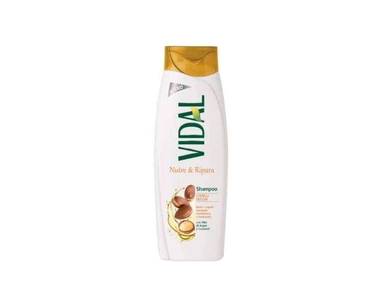 Vidal Nutre & Ripara Shampoo 250ml 8.45fl.oz