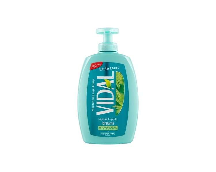 Vidal White Musk Liquid Soap