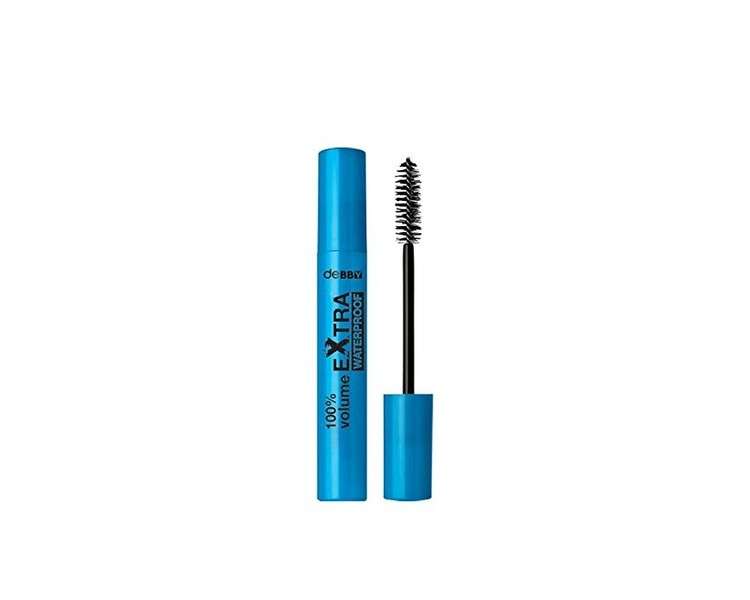 Debby 100% Volume Extra Waterproof Mascara Black