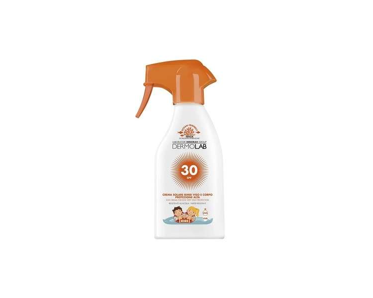 Dermolab Children's Sunscreen Face and Body Spray SPF 30 Water Resistant 250ml