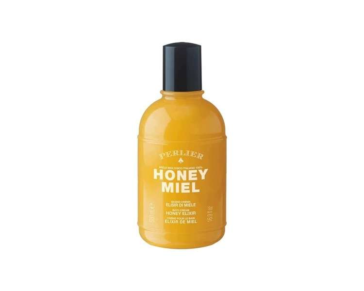 Perlier Miele Honey Miel Bath Cream Elisir 500ml