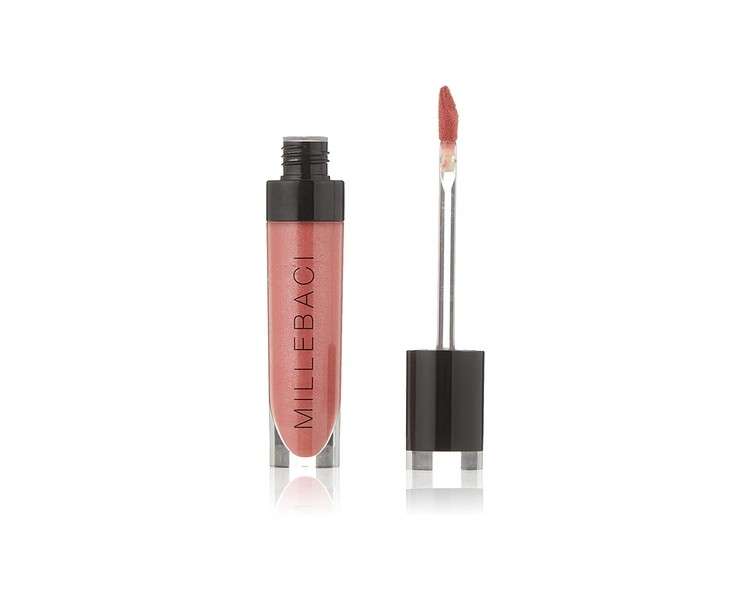 Nouba Millebaci Long-Lasting Lip Gloss No. 39 Old Rose/Pearl Effect