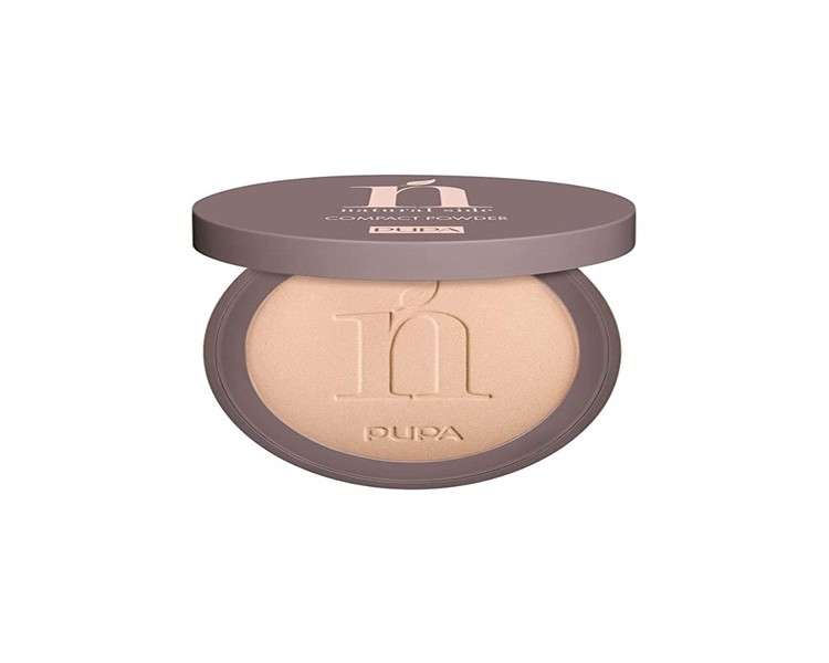 Pupa Natural Side Compact Powder 001 Light Beige 8g