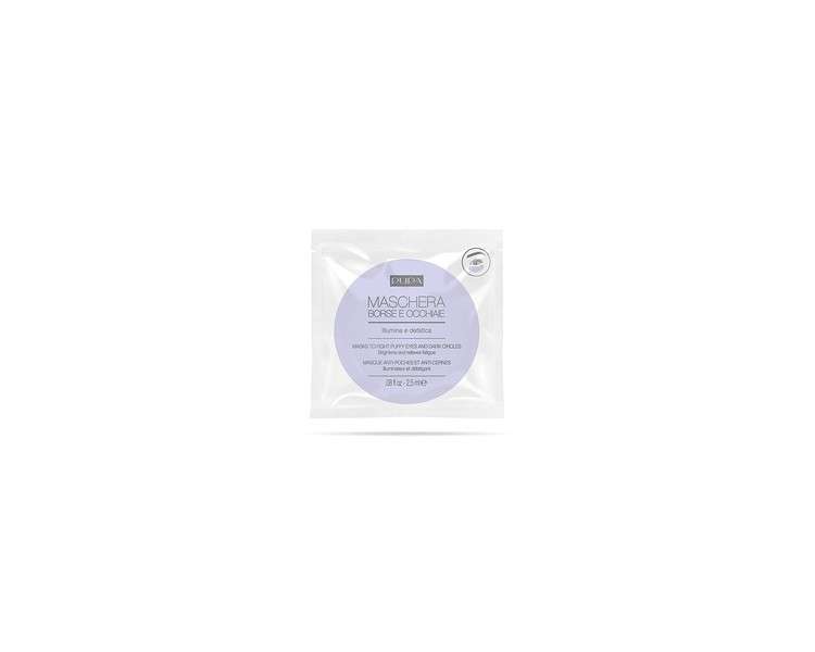 PUPA Milano Face Mask to Fight Puffy Eyes and Dark Circles - Brightens and Refreshes Fatigued Eyes - 0.08oz