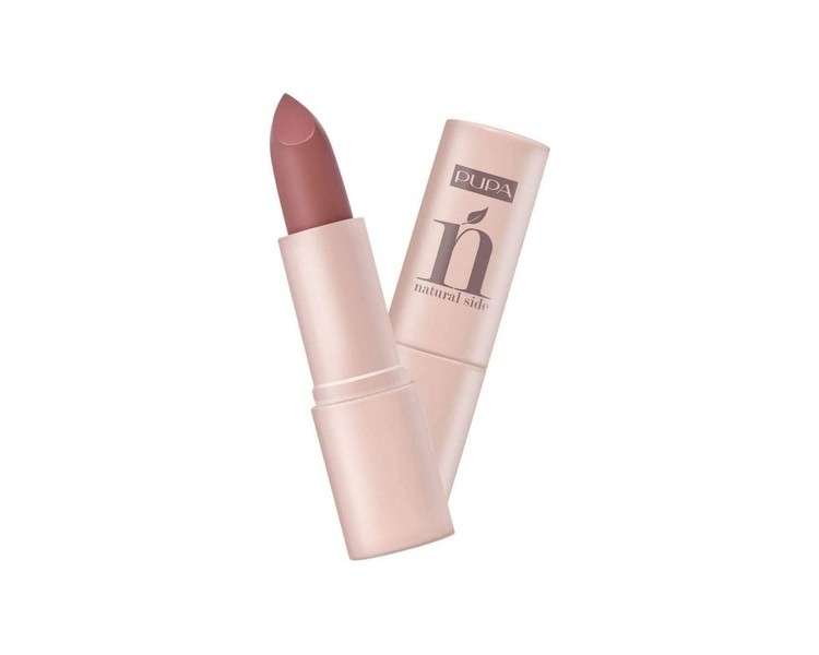 Pupa Natural Side Lipstick Lipstick 003 Luminous Rose 4g