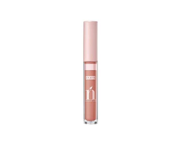 Pupa Natural Lip Gloss 5ml 002 Majestic Nude