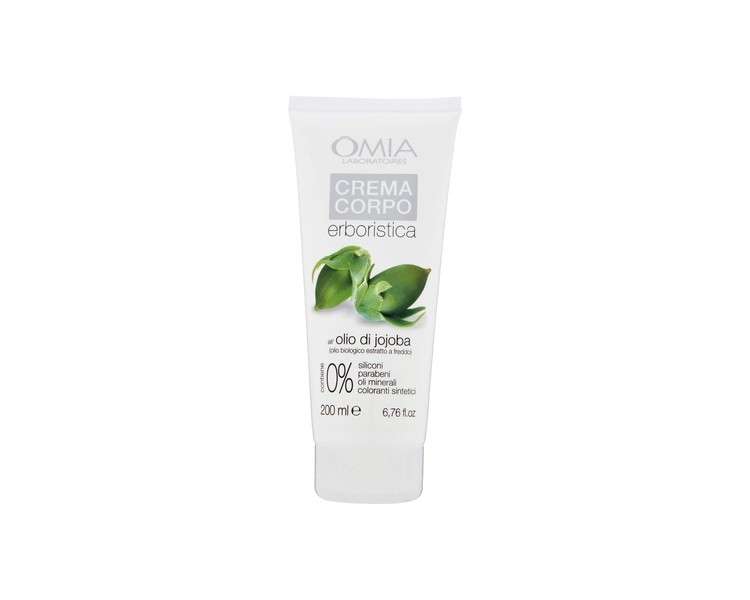 Omia Plant-Based Body Cream with Jojoba Oil 200ml