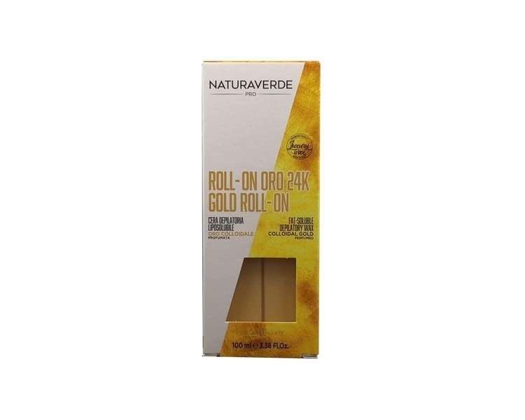 Gold 24K Roll-On Depilatory Wax 100ml