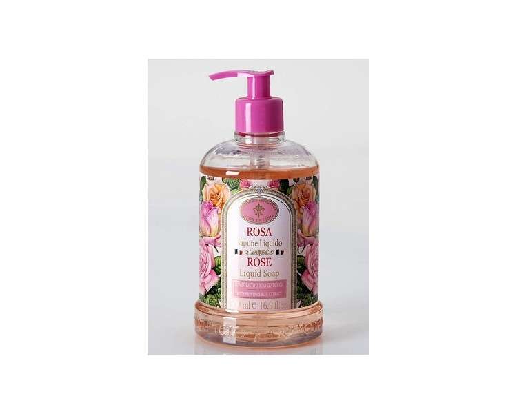 Fiorentino Rose Liquid Soap 500ml