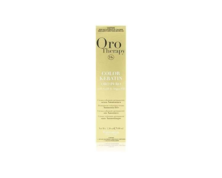 Fanola Oro Therapy Color Keratin Puro 6.1 Dark Ash Blonde 100ml