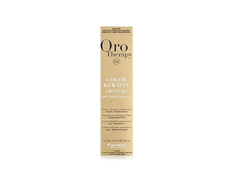 Fanola Oro Puro Therapy Color Keratin Hair Color 100ml 11.1 Super Platinum Ash Blonde