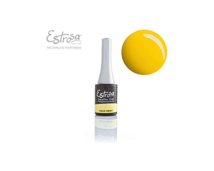 Estrosa Semipermanent Gel Nail Polish Amalfi Yellow 100g