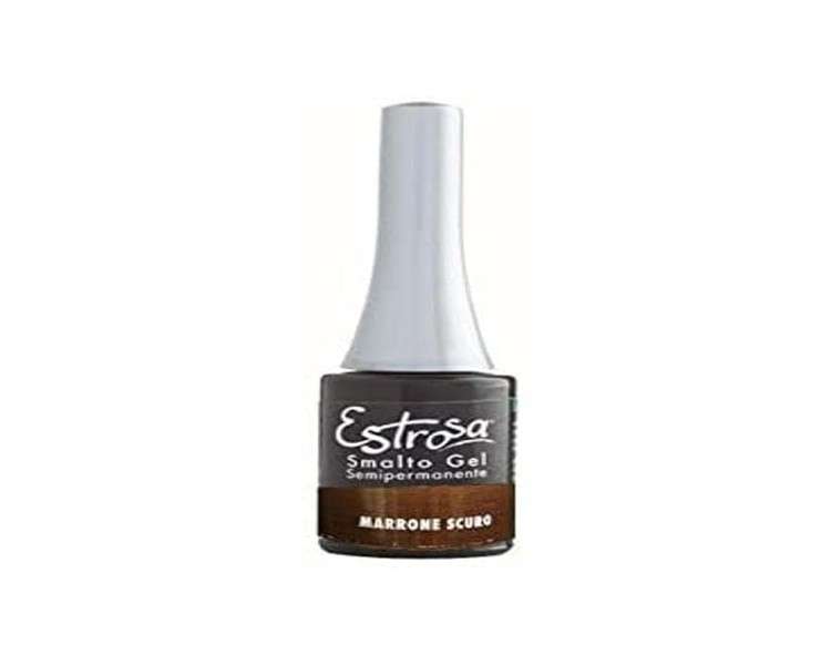 Estrosa Gel Nail Polish Shellac Nail Polish 14ml 7018 Dark Brown