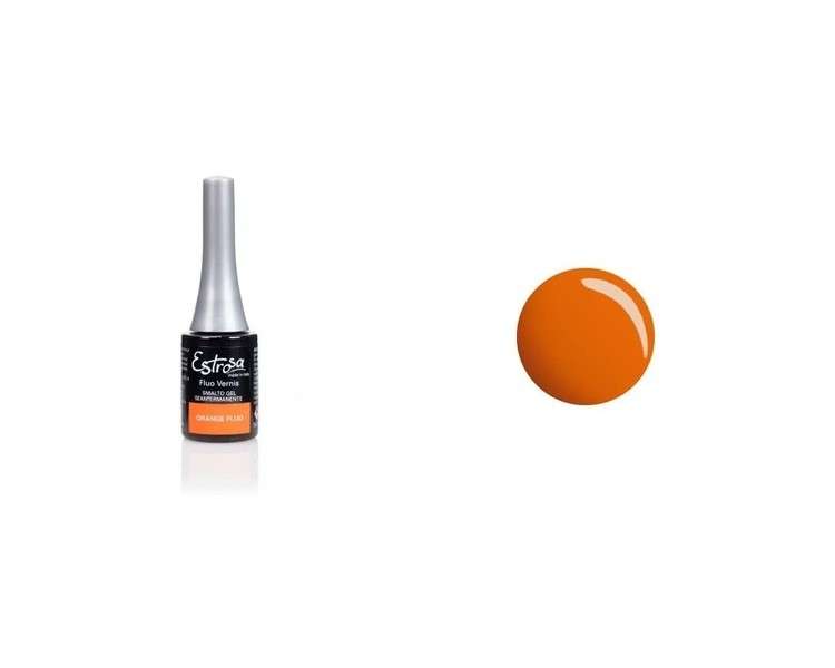 Estrosa Semipermanent Gel Nail Polish Orange Fluo 100g