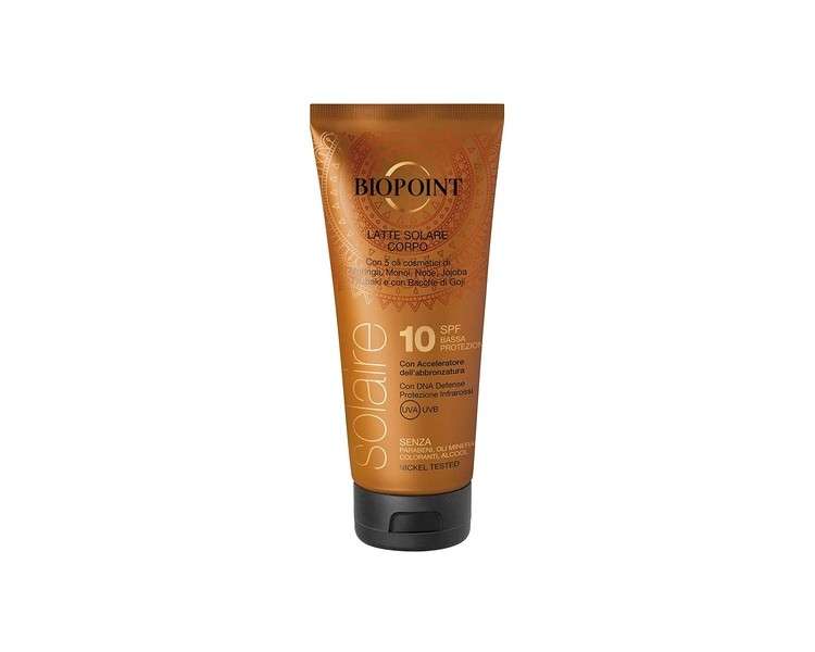 Body Sun Sunscreen Lotion SPF 10 200ml