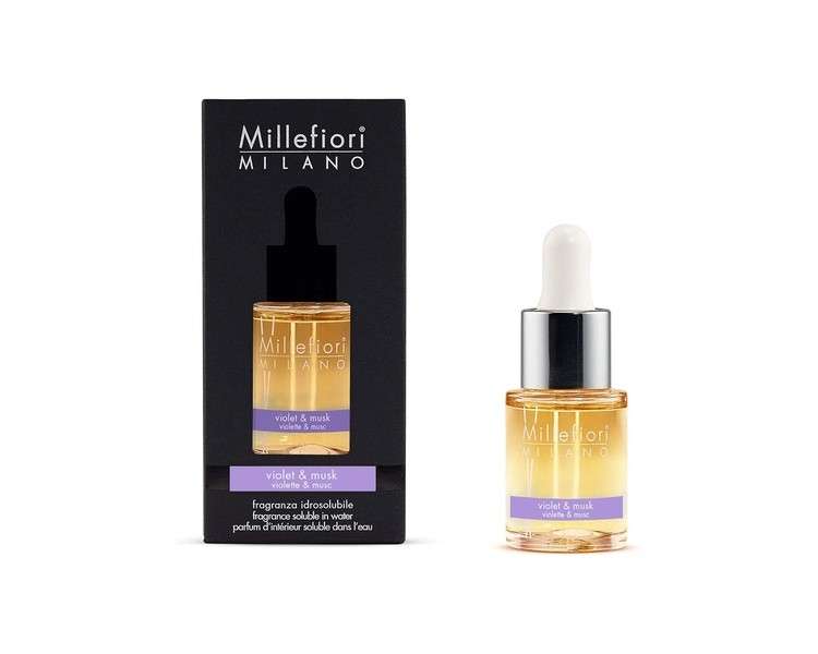 Millefiori Milano Water-Soluble Fragrance Oil Violet and Musk 15ml