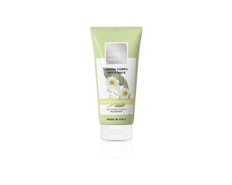 Relaxing Cream with Latina and Chamomile 100ml - Tiglio and Chamomile