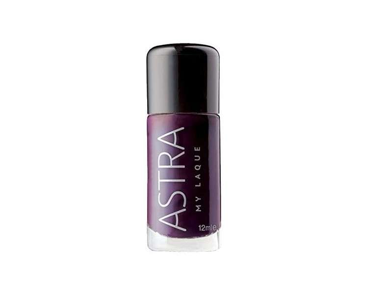 Astra My Laque Nail Polish in Blackberry Shade