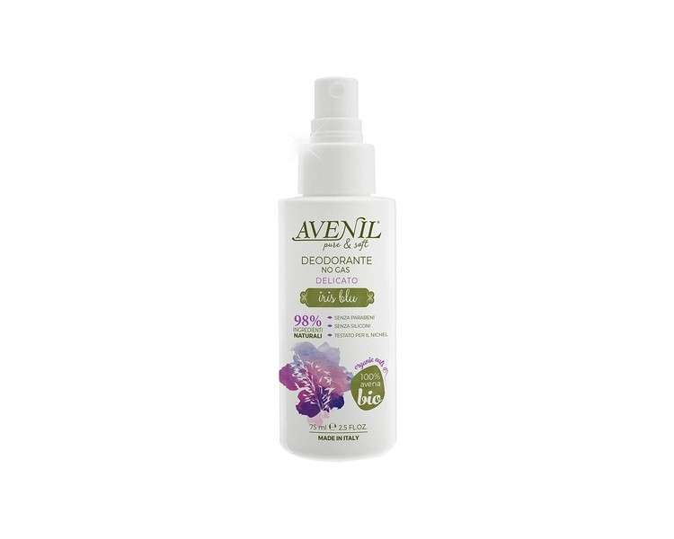 Avenil No Gas Deodorant Iris Blauw 75ml