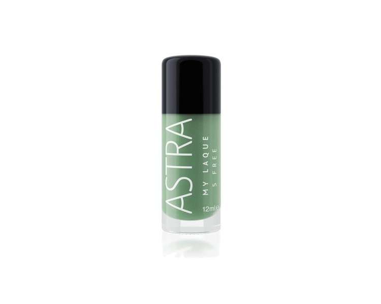 Astra Mylaque 5free Nail Polish 68 Living Jade Cosmetics 500g