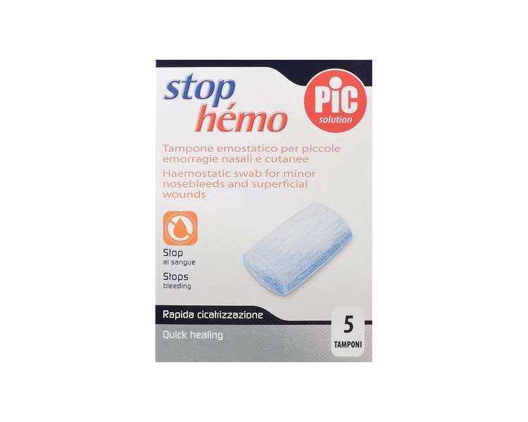 Sterile Stop Hemo Hemostatic Tampon 5 Pack