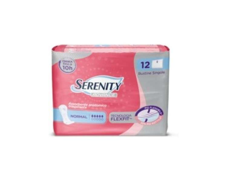 Serenity Advanced Normal Disposable Underwear 12 Pieces