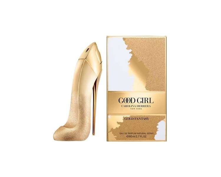 Carolina Herrera Good Girl Gold Fantasy Eau De Parfum Spray for Women 2.7 fl oz