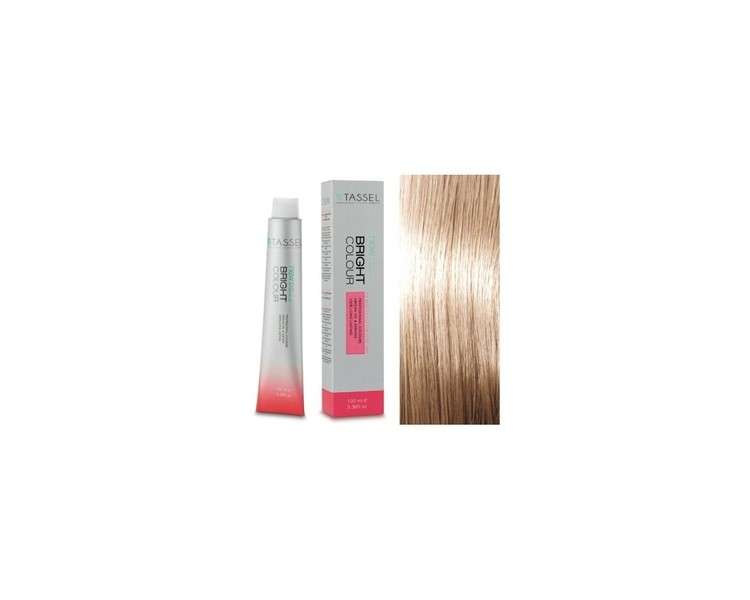 No 8 Light Blonde - Color With Argan Oil And Keratin 100 Ml - Tassel