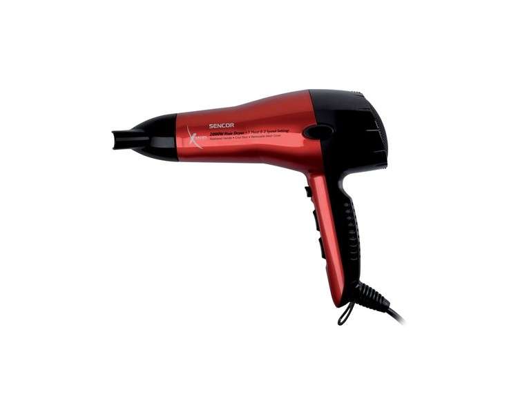 Sencor SHD 6600 Hair Dryer Red